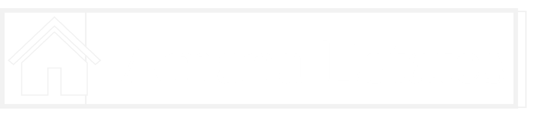 Amana Estates Logo 3 - White